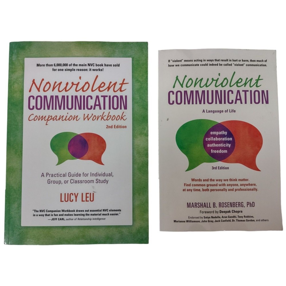 Nonviolent Communication: A Language of Life with Companion Workbook by Lucy Leu